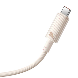 Rychlonabíjecí kabel Baseus USB na USB-C Habitat Series 1m 100W (růžový)