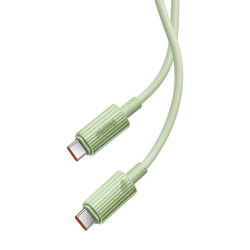 Rychlonabíjecí kabel Baseus USB-C na USB-C Habitat Series 1m 100W (zelený)