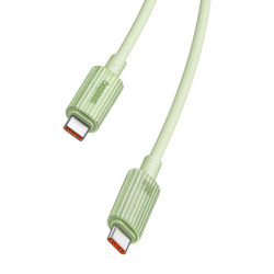 Rychlonabíjecí kabel Baseus USB-C na USB-C Habitat Series 1m 100W (zelený)