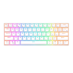 Mechanická klávesnice Royal Kludge RK61 RGB, červené spínače (bílé) (QWERTY)
