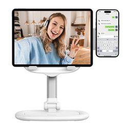 Stojan na tablet/telefon Baseus Seashell Series White