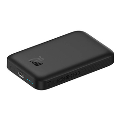 Mini bezdrátová powerbanka 20W Baseus (černá)