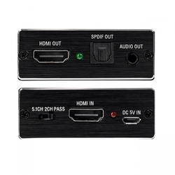 Extractor HDMI-HDMI + Audio SPDIF/Jack3,5 SPH-AE02