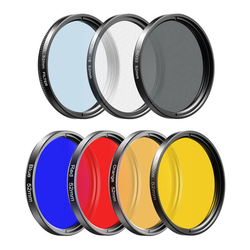 Sada objektivů s filtrem pro mobilní zařízení APEXEL APL-52UV-7F 52 mm 7v1