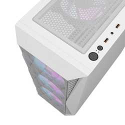 Počítačová skříň Darkflash DK352 Mesh (bílá)