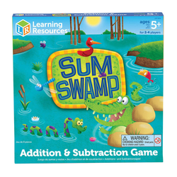 Matematická stolní hra Sum Swamp Learning Resources LER 5052