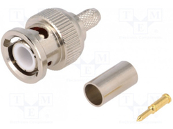 BNC VK 50R krimplovací (RG58) teflon