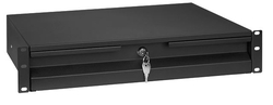 Zásuvka pro 19'' Rackové skříně Spacetronik 2U Black