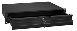 Zásuvka pro Rack 19'' skříně Spacetronik 2U Černá