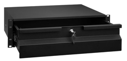 Zásuvka pro Rack 19'' skříně Spacetronik 3U Černá