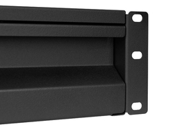 Zásuvka pro Rack 19'' skříně Spacetronik 3U Černá