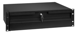 Zásuvka pro 19'' Rackové skříně Spacetronik 3U Black