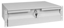 Zásuvka pro 19'' Rackové skříně Spacetronik 3U Grey