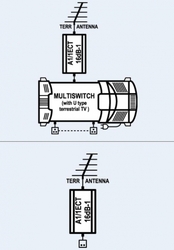 Wzm. liniowy DVB-T 5V EMP-centauri 16dB A1/1ECT