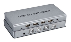 Switch KVM USB 4/1 Spacetronik SPU-41SW PRO