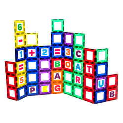 Magnetické kostky 3D Playmags 170 - sada 80 ks