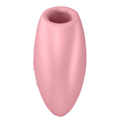 Masážní přístroj na klitoris Cutie Heart Light Red Satisfyer (růžový)