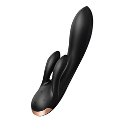 Multifunkční vibrátor  Double Flex Connect Satisfyer (černý)
