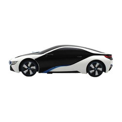 RASTAR R/C 1:24 BMW i8 auto na dálkové ovládání - citlivé na UV záření (bílé a žluté)