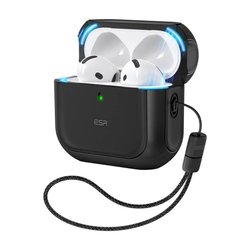 Pouzdro AirPods 4 Orbit Hybrid (černé)
