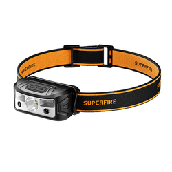 Čelovka Superfire HL05-K – 120 lm, 100 m, 7 režimů