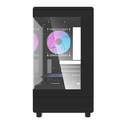 Počítačová skříň Darkflash DB330M + 3 ventilátory aRGB (černá)