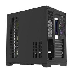 Počítačová skříň Darflash FT418 PRO + 7 ventilátorů aRGB (černá)