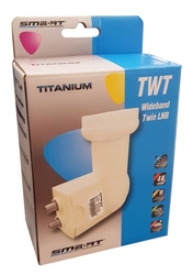 LNB WideBand SMART Titanium TWT H + V