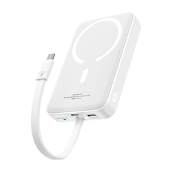 Baseus Mini 10000mAh 30W magnetická powerbanka (bílá) Bayern Edition