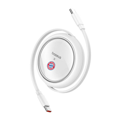 Nabíjecí kabel Baseus USB-C na USB-C 100W (bílý) Bayern Edition