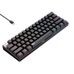 Havit KB903L drátová mechanická / herní RGB klávesnice (černá)