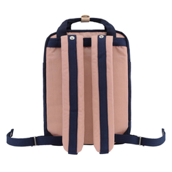 Batoh na notebook Himawari 188L 14'' (tmavě modrá a růžová)