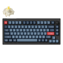 Wireless Mechanical Keyboard Keychron V1 Max RGB Banana Switch (black) [V1M-D4]