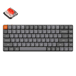 Wireless Mechanical, low-profile Keyboard Keychron K3 Max RGB, Red Switch (black) [K3M-H1]