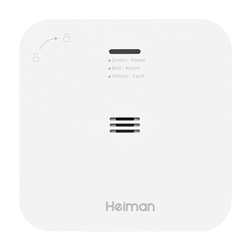 Bezdrátový alarm CO Heiman HM-720ES-W Interlinked