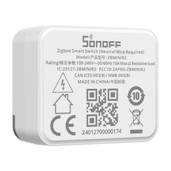 Chytrý přepínač ZigBee SONOFF ZBMINIR2