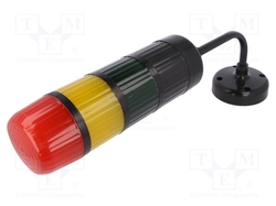 Signalizátor: signalizační sloupek; LED; červená/žlutá/zelená