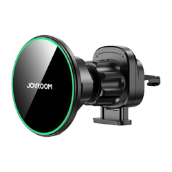 Magnetický držák bezdrátové nabíječky do auta Joyroom JR-ZS412 černý