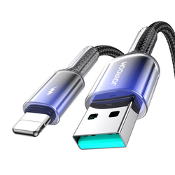 Kabel USB-A Lightning Joyroom S-A42 3A 1,2m černý