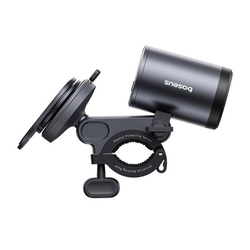 Baseus PrimeTrip 2 v 1 držák na kolo, držák telefonu + svítilna (černý)