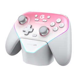 Bezdrátový ovladač GameSir SuperNova T4n Pro (růžový)