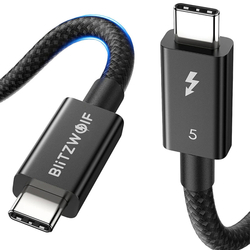 BlitzWolf BW-HDC8 240W kabel USB-C na USB-C, 1,5 m (černý) BlitzWolf BW-HDC8 240W kabel USB-C na USB-C, 1,5 m (černý)