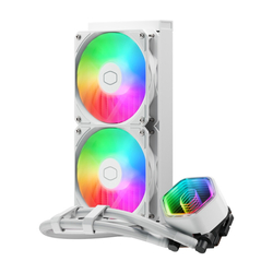 Vodní chladič Cooler Master MasterLiquid 240 Core II ARGB (bílý)