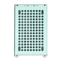 Počítačová skříň Cooler Master Qube 500 Flatpack Macaron (zelená)
