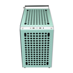 Počítačová skříň Cooler Master Qube 500 Flatpack Macaron (zelená)