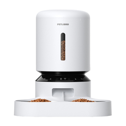 Dávkovač krmiva Petlibro Granary s dvojitou miskou, Wifi, 5 l (bílý)