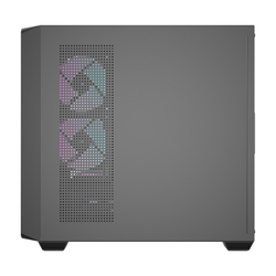 Počítačová skříň Darkflash DS900WD (černá) + 4 ventilátory