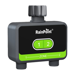 Dvouzónový ovladač zavlažování RainPoint s aplikací