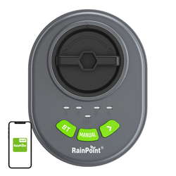 RainPoint 4-zónový regulátor zavlažování s aplikací, Bluetooth