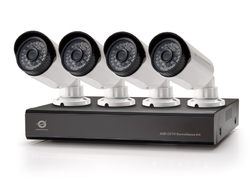 Zestaw CCTV KIT AHD 8CH DVR 4x kamery 720P